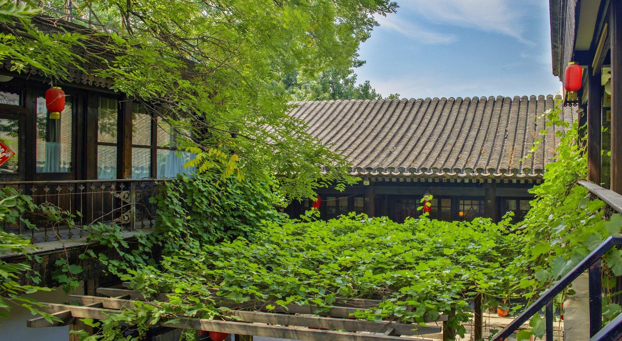 Hotel Hill Lily Courtyard à Pékin  Extérieur photo